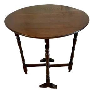 Antique Victorian Oak Coaching Table