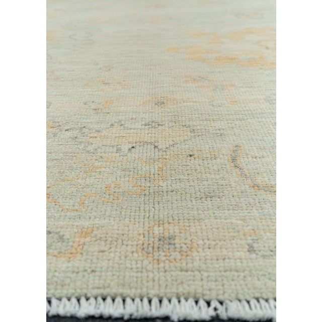 Contemporary Oushak Square Rug 8'2" x 8'11" For Sale - Image 3 of 4