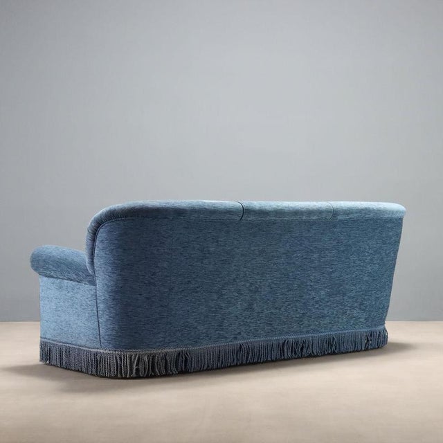 Vintage Italian Sofa in Velvet, 1950s For Sale - Image 11 of 13