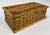 Boho Chic Vintage Rattan Tissue Box Cover For Sale - Image 3 of 9