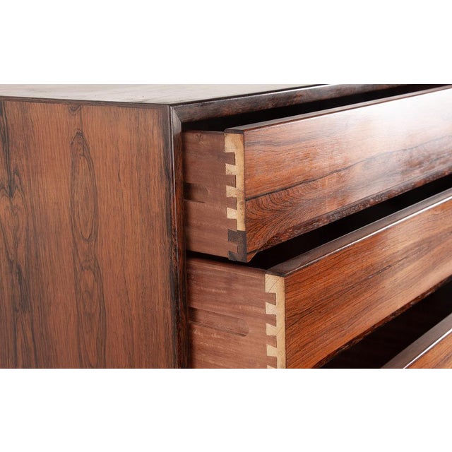 Large Danish Chest of Drawers in Rosewood by Svend Langkilde, 1960s, in Flawless conditions. Designed 1960 to 1969 I have...