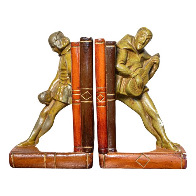 Pair of 20th Century French Bookends For Sale