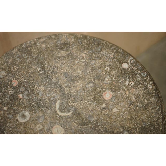 Antique Wine Table with Marble Top, 1860 For Sale - Image 13 of 15