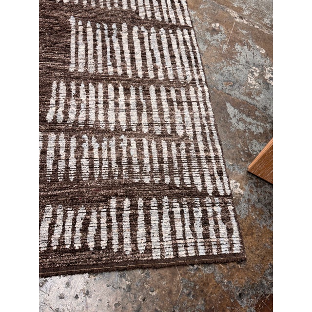 2020s 6ft × 8ft 5in Restoration Hardware Esma Hand Knotted Wool Area Rug For Sale - Image 5 of 12