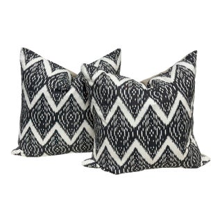 Thom Filicia for Eastern Accents Artemis Ikat Accent Pillows, Pair For Sale