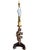 Table Lamp Twisted Ancanthus Leaves With Frederick Cooper Lamp Shade For Sale - Image 10 of 10