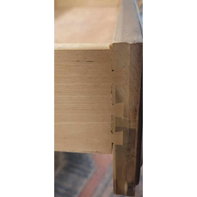 American Fine 1950s Continental Desk For Sale - Image 3 of 9