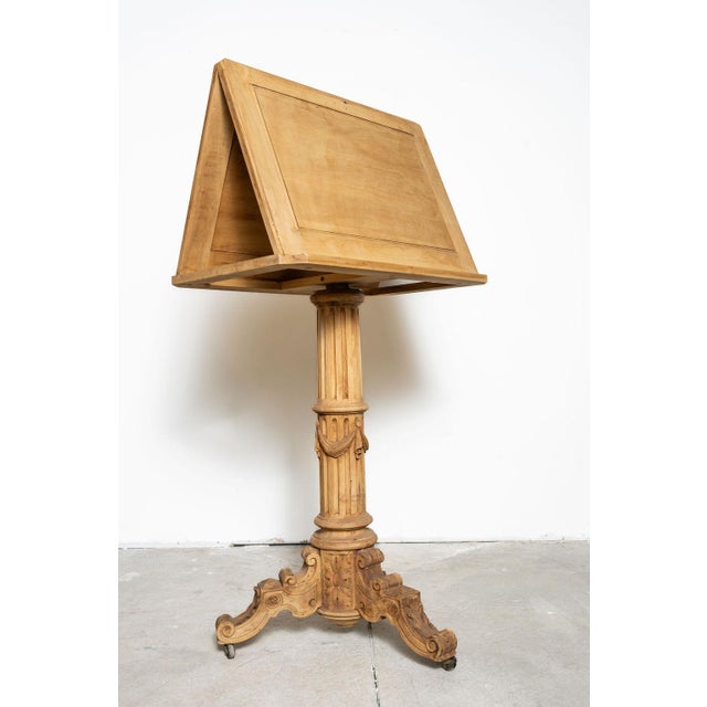 French Walnut Lectern/Reading Stand For Sale - Image 11 of 18