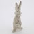 Vintage Italian Handmade Genuine Silver Standing Rabbit Figurine Miniature For Sale - Image 6 of 10