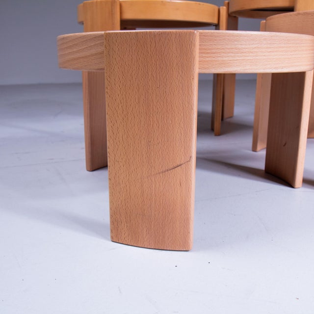 Model 780/783 Coffee Tables by Gianfranco Frattini for Cassina, Set of 4, in Very Good conditions. Designed 1960 to 1969 I...