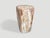 Andrianna Shamaris Coral Toned High Quality Petrified Wood Side Table For Sale In New York - Image 6 of 6
