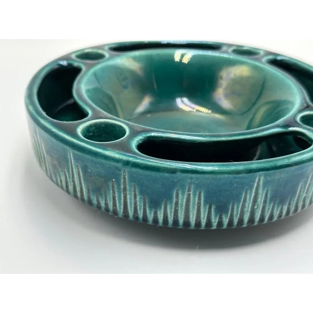 Pottery Bowl Candleholder from Jasba, 1970s For Sale - Image 4 of 6