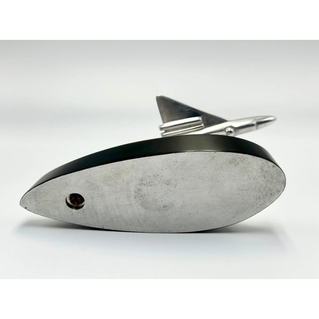 Art Deco Aluminium Desk Plane Miniature, 1930s For Sale - Image 12 of 13