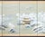 1960s Shōwa Era Japanese Silk Byobu Screen "Mountain Landscape in Winter" For Sale - Image 4 of 18