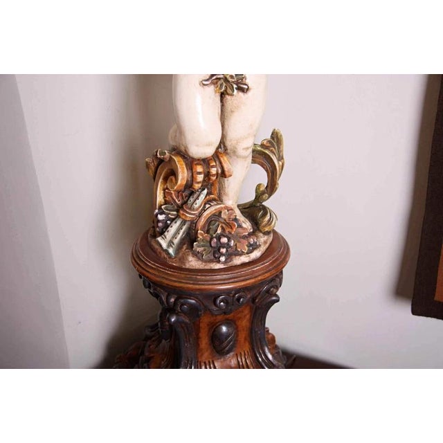 Baroque 5-Armed Table Lamp For Sale - Image 3 of 5