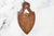 Charming English Miniature Antique Edwardian Hand Painted Carved Wood School Shield Plaque Preppy Academic Home Decor For Sale - Image 9 of 9