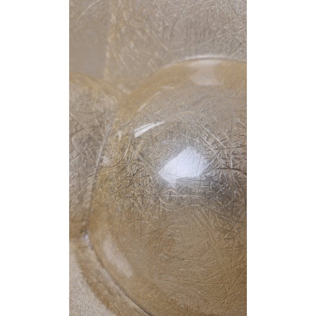 Model 640 Table Lamp with Profiterole in Plastic Fiber by Sergio Asti for Martinelli Luce, 1960s For Sale - Image 3 of 10