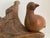 Brown Mid-Century Modern Carved Bird on Driftwood For Sale - Image 8 of 11