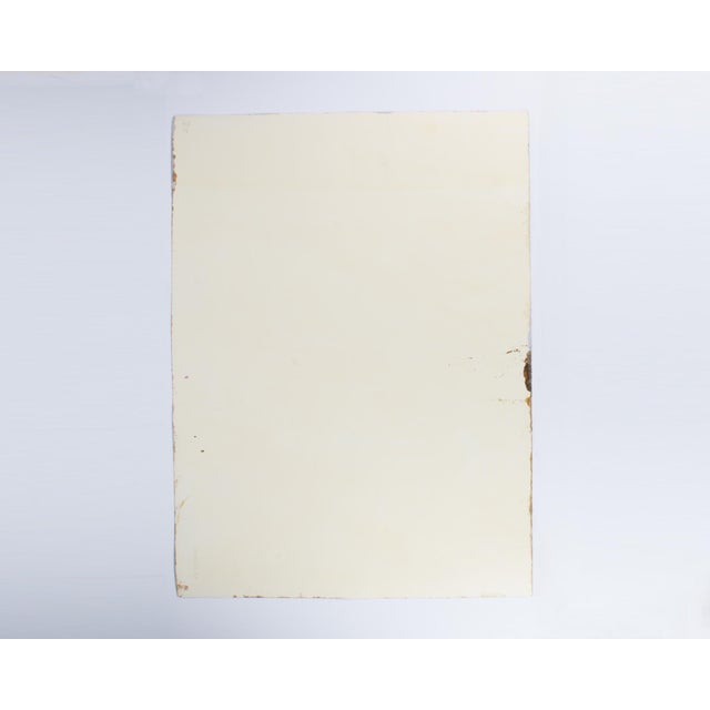 Paper Signed 1980s Abstract Acrylic Landscape by Harry Hilson For Sale - Image 7 of 7