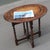 Antique Carved Tiger Oak Folding Tea Coffee Table Barley Twist End of XIXth Century For Sale - Image 13 of 13