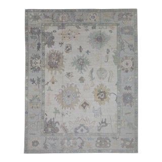 Turkish Oushak Rug 12' x 15'2" For Sale
