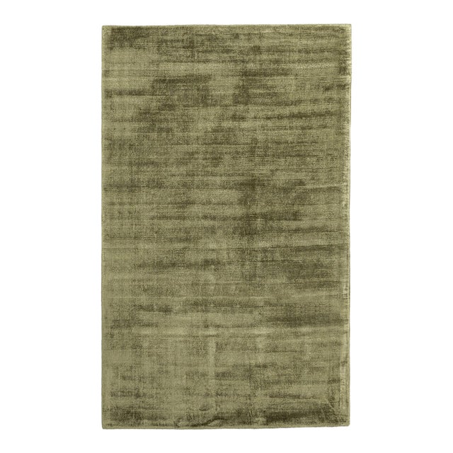 Milan Distressed Olive Rug - 5 X 8 For Sale