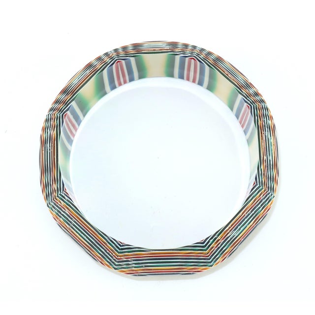 Lea Stein French Fused Plastic Op Art Bangle Bracelet, c.1970 For Sale In Atlanta - Image 6 of 13