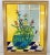 1990s 1990s Modern Yellow Floral Still Life Oil Painting by G. Ross, Framed For Sale - Image 5 of 13