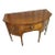Antique English Sideboard Circa 1800 Georgian Inlaid Mahogany Bow Front For Sale