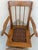 Brown Mid 20th Century Cushman Colonial Creation Solid Maple Rocking Swivel Chair For Sale - Image 8 of 11