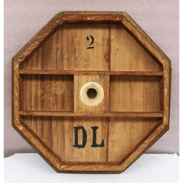 Octagonal Center Table with Inlays from Rolo, 19th Century For Sale - Image 9 of 12