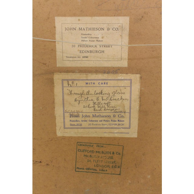 Cynthia McCRACKEN Signed Oil Painting on Board For Sale - Image 10 of 12