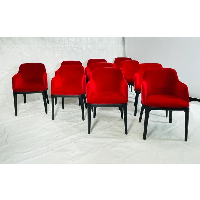2000 - 2009 Set of 10 Poliform Dining Chairs by Emmanuel Gallina, Italy, 2009 For Sale - Image 5 of 18