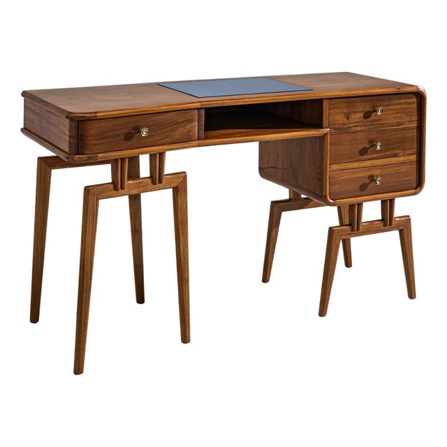 Mid-20th Century Desk, Attributed to Silvio Cavatorta, Italy For Sale