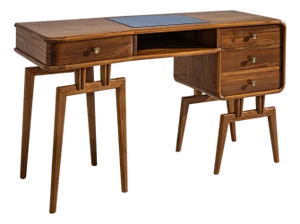 Mid-20th Century Desk, Attributed to Silvio Cavatorta, Italy