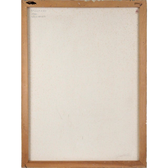 "Rosemary" Berkeley Figurative School by Patricia Gren Hayes 1980 For Sale - Image 4 of 5