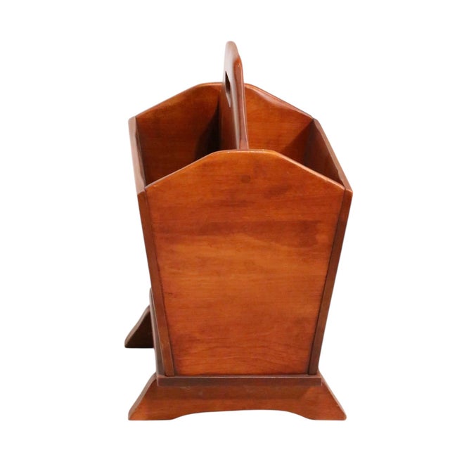 American Mid 20th Century Rare Cushman Magazine Rack Model 5303 For Sale - Image 3 of 10