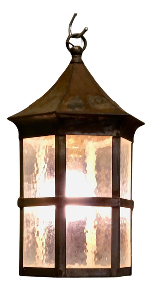 Hanging Lantern in Iron