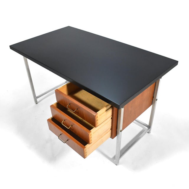 Mid 20th Century Torben Strandgaard Desk by Møbelfabriken Falster For Sale - Image 5 of 12
