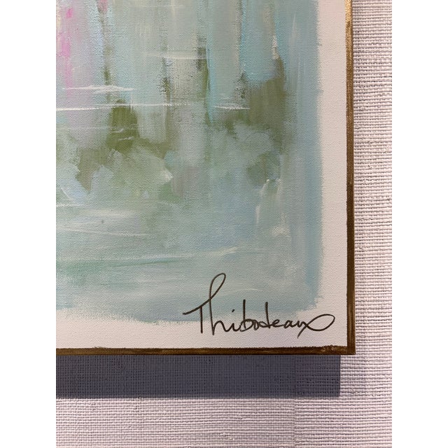 Late 20th Century Late 20th Century Landscape Abstract Painting For Sale - Image 5 of 5