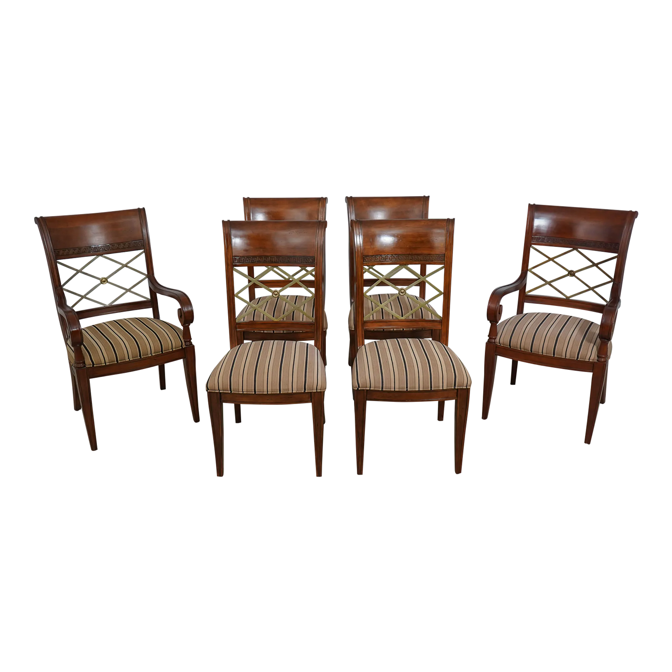 Set of Hekman Regency Style Dining Room Chairs Chairish