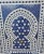 Blue and White Moroccan Mosaic Tile Fountain, Rafraf For Sale - Image 4 of 7