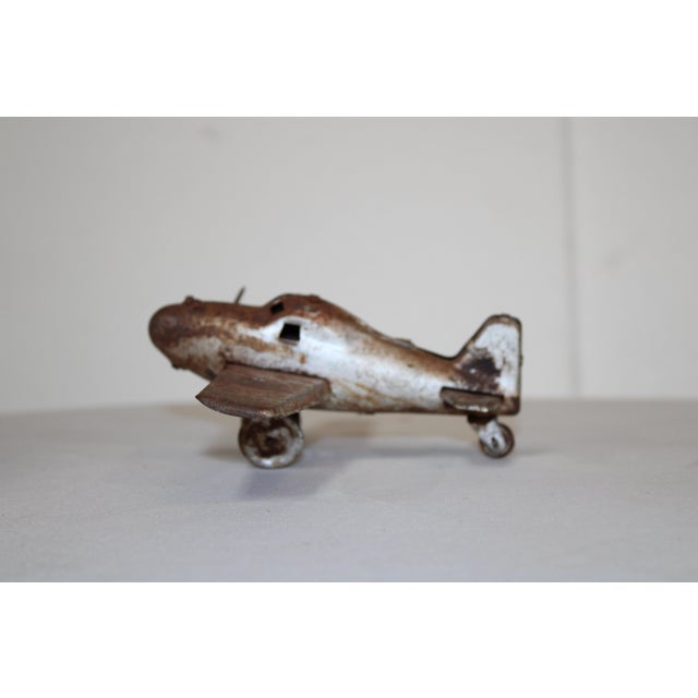 Metal Americana Memorabilia Aircraft Ww2 Twin Engine Toy Planes Set A For Sale - Image 7 of 12