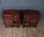 French Art Deco Bedside Cabinets in Figured Walnut, 1930s, Set of 2 For Sale - Image 12 of 16