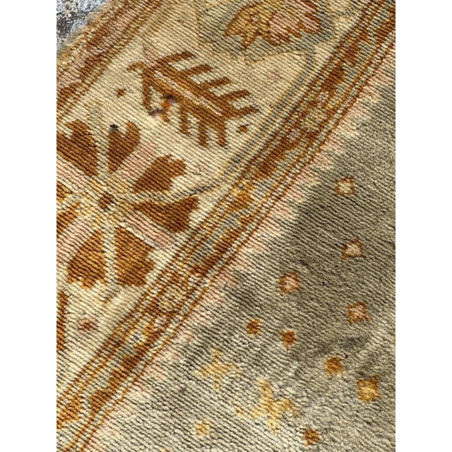 Mid-Century Oushak Rug, 1950s For Sale - Image 9 of 17