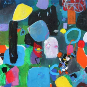 "Color Shot 2" Original Artwork by Leonardo Aguirre