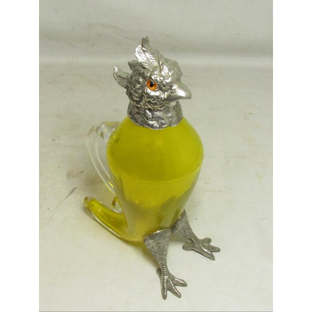 Antique English Cockatoo Decanter For Sale - Image 12 of 18