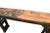 Antique Asian Wood Long Alter Console Table 85 Long For Sale - Image 4 of 9