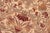 1990s Shabby Chic 1990's Floral Beige/Gray Wool Rug - 6'1'' X 9'10'' For Sale - Image 5 of 9
