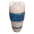 20thC. Aldo Londi for Bitossi Vase 13.5" Raymor Mid-Century Modern Italy Remini Blue For Sale